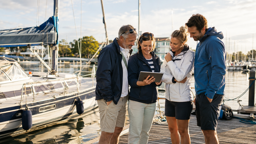 Yacht Communitie für Yachtbesitzer, Segler und Charterfans