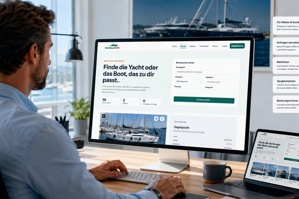 Yachtkauf24 Maklerplattform für Yachten und Boote kaufen und verkaufen