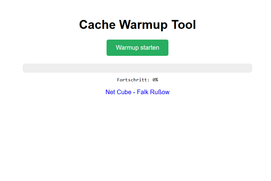 Contao Cache ganz einfach aufbauen